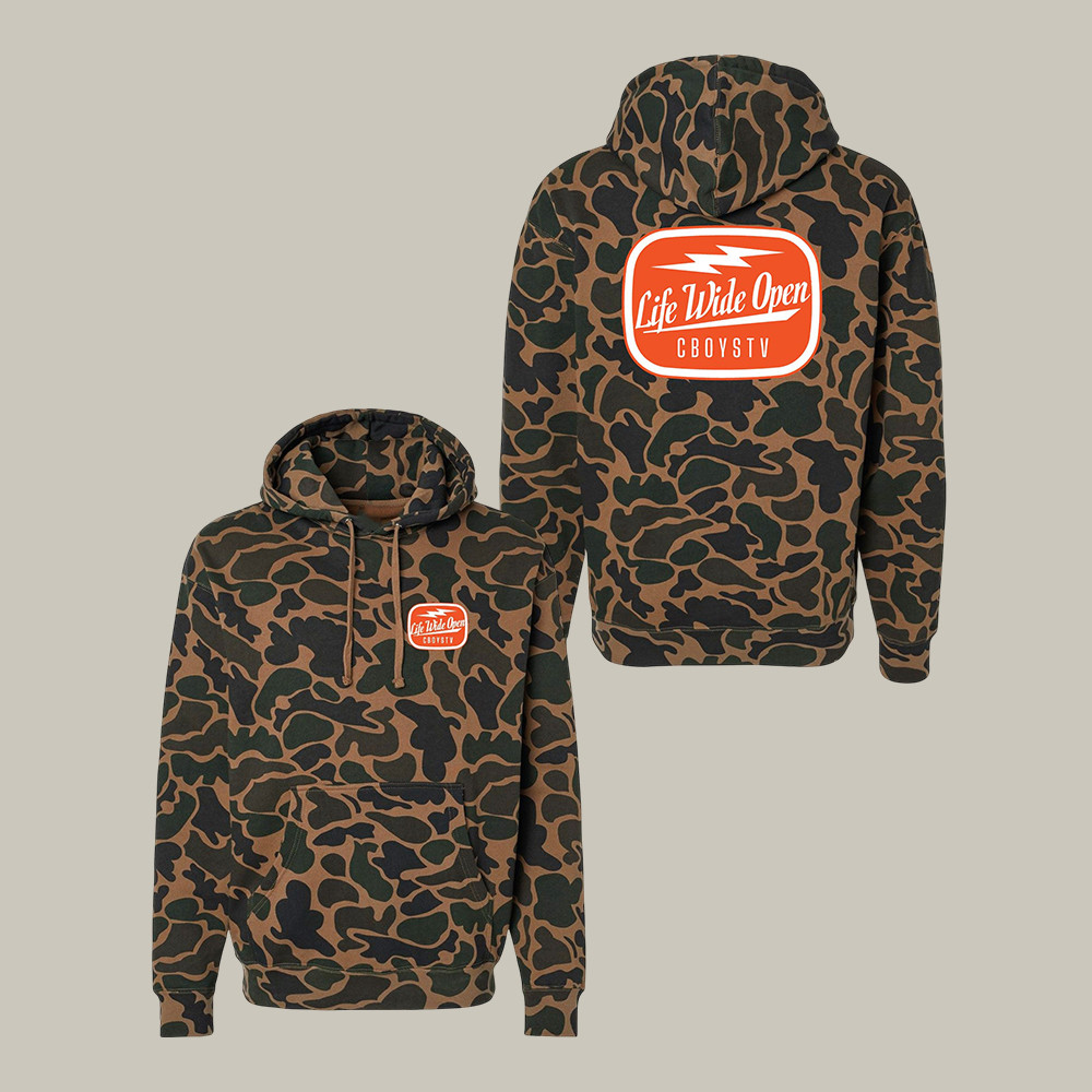 Duck Camo LWO Hoodie CboysTV Hooded Sweatshirt Present Idea For Mother