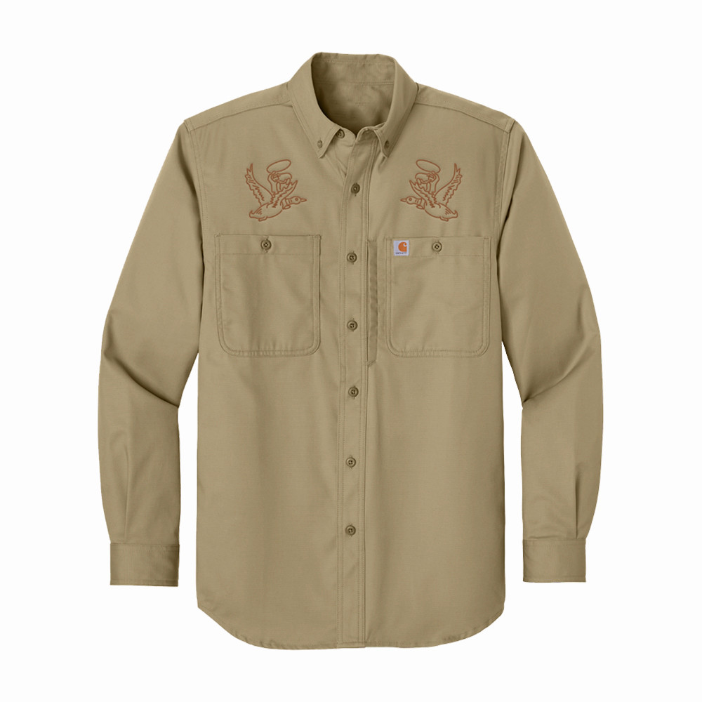 Duckman Carhartt Riley Green Button Up Long Sleeve Shirt Riley Green Apparel Country Music Fans Gift