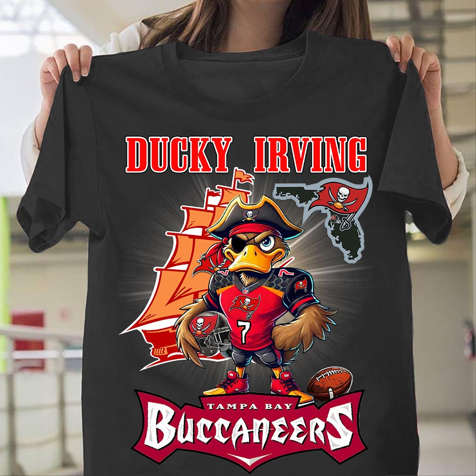 Ducky Irving Tampa Bay Buccaneers T-Shirt Tampa Bay Buccaneers Shirt Gifts For Football Fans