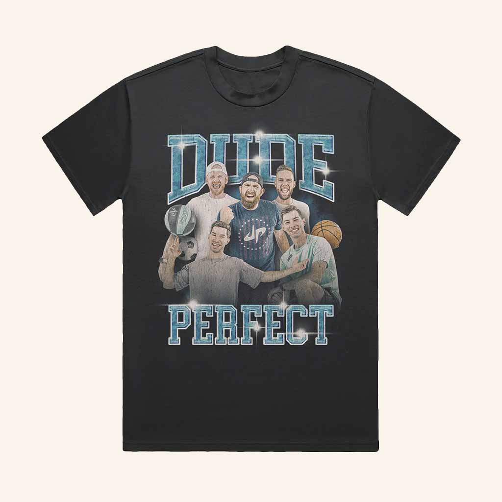 Dude Perfect Merch Hero Tour Retro Shirt Christmas Gift For Sports Lovers