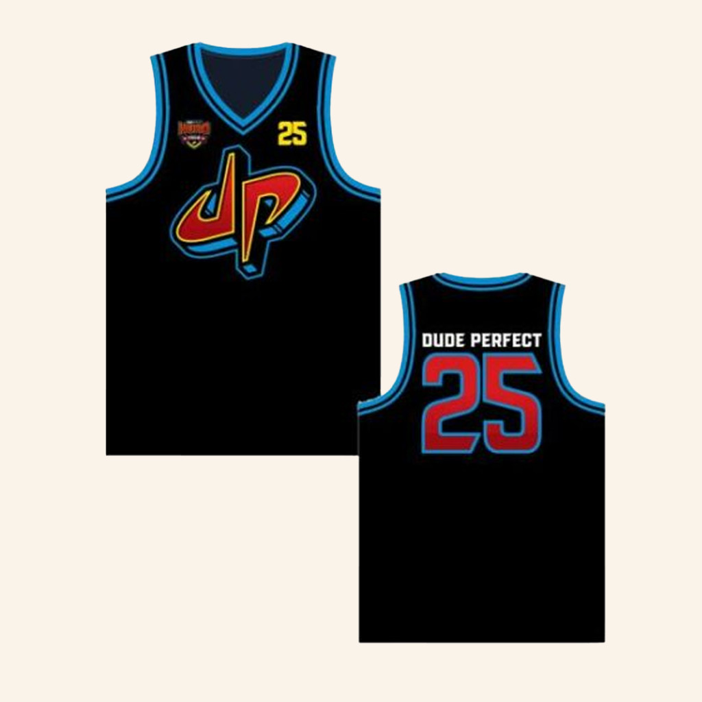 Dude Perfect Merch Hero Tour Youth Basketball Jersey Cool Christmas Gifts For Guys Dude Perfect Merch Hero Tour Youth Basketball Jersey Cool Christmas Gifts For Guys