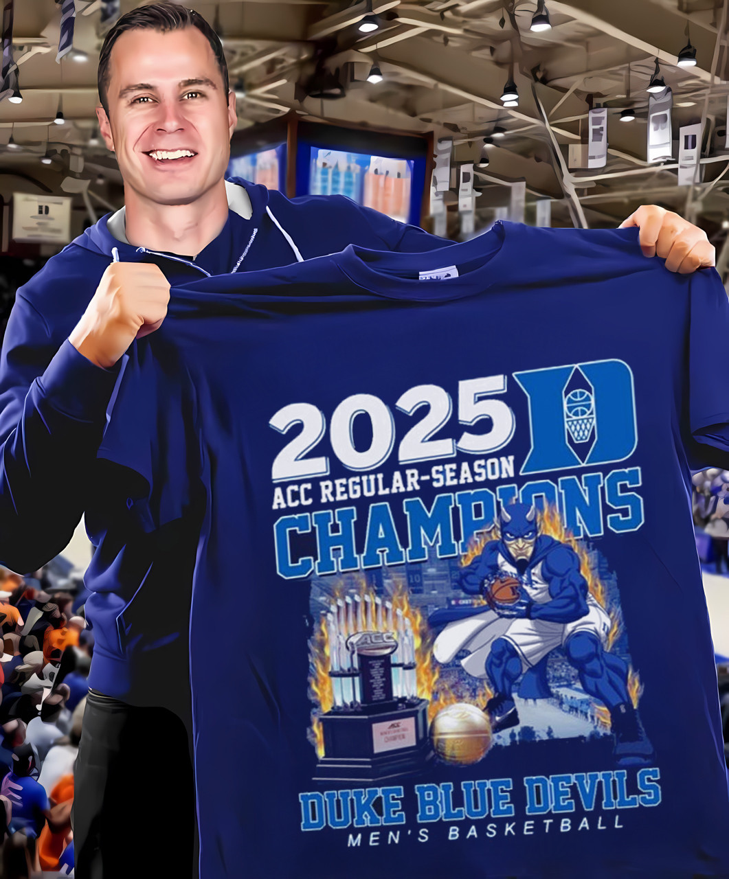 Duke ACC Championship 2025 T-Shirt Duke Blue Devils ACC Champions Merch Clothing For Fans