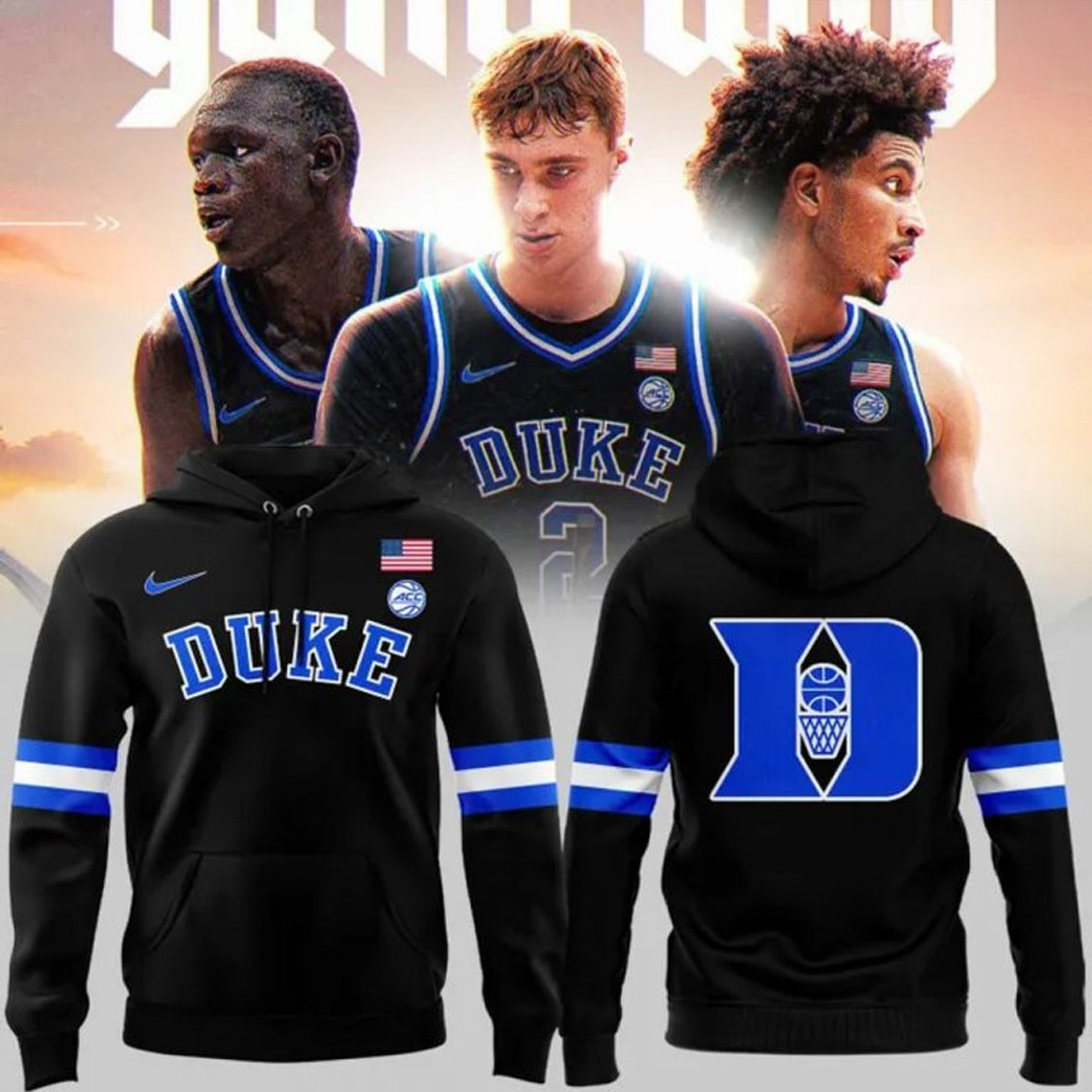 Duke Acc Championship Hoodie Duke Men'S Basketball New Uniform Special Hoodie Gifts For Fans