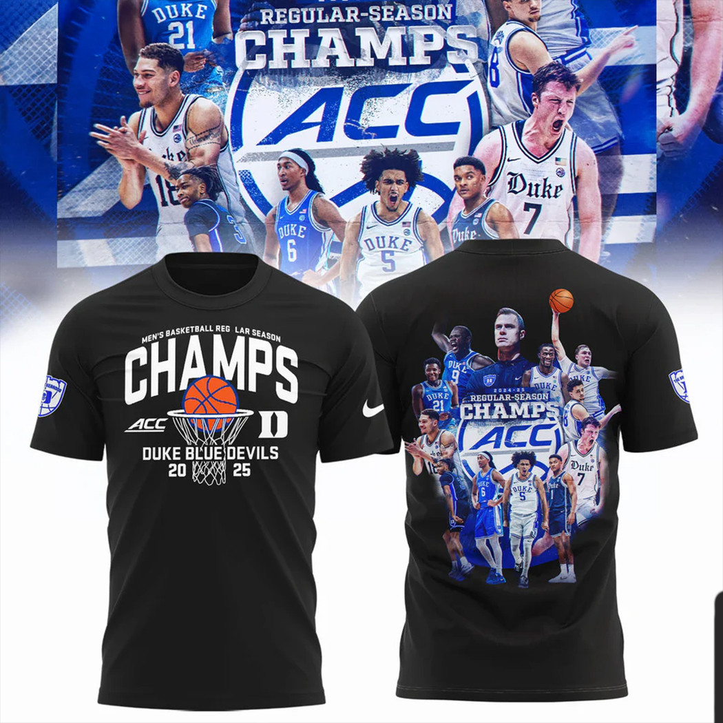 Duke Acc Championships Shirt Presents For Basketball Fans