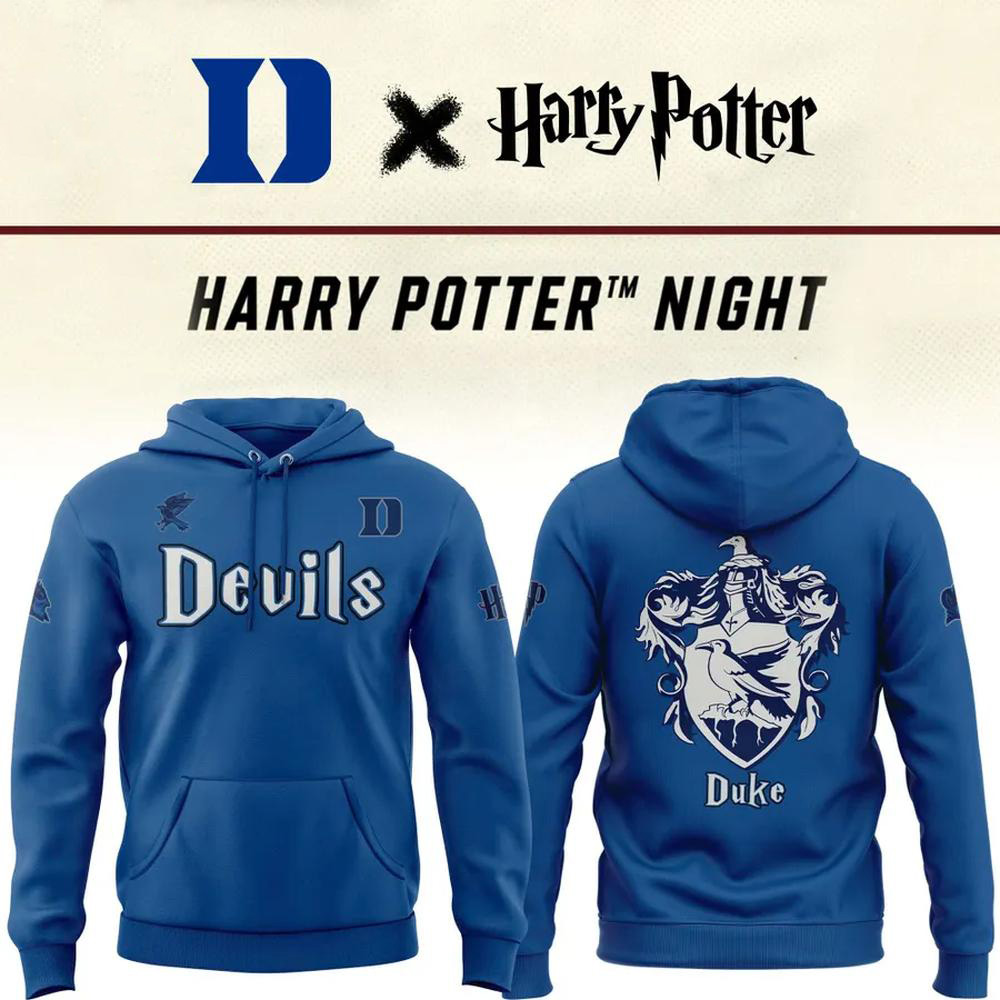 Duke Blue Devils 2025 Harry Potter Night Hoodie Gift For Duke Fans