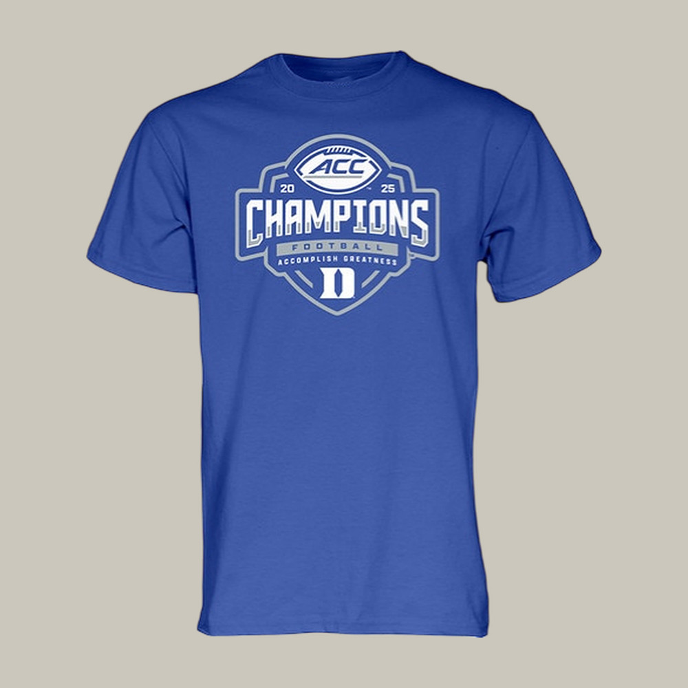 Duke Blue Devils ACC Football Championship T-Shirt Football Clothes Gift For Huge Fans