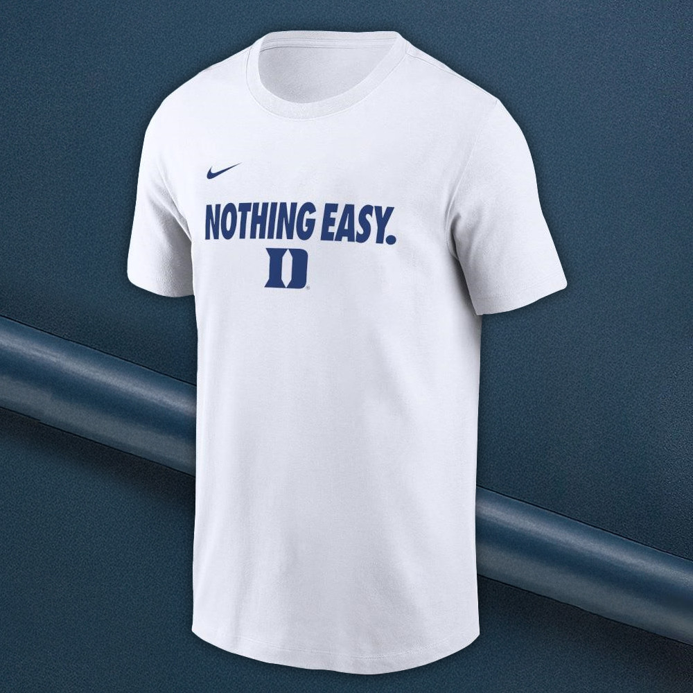 Duke Blue Devils Nothing Easy Shirt Duke ACC Champions T-Shirt Gifts For Fans