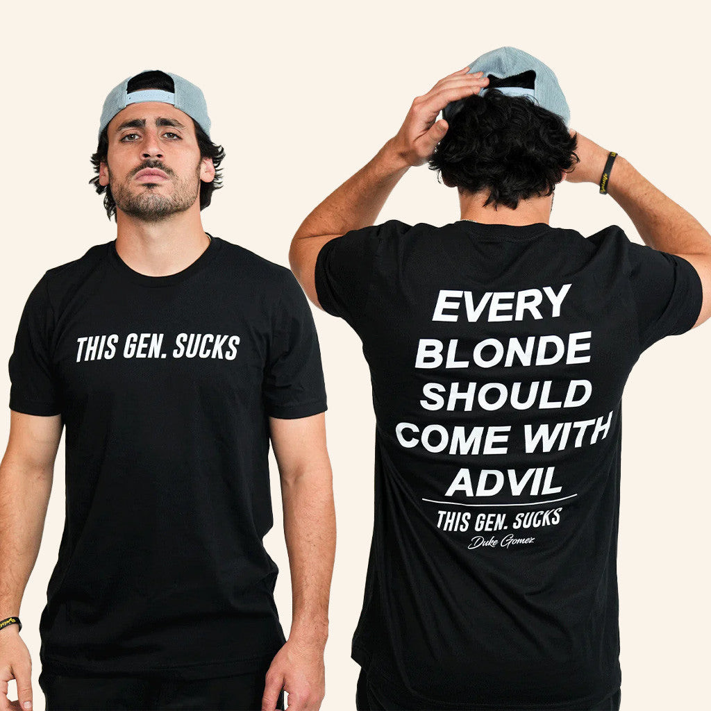 Duke Gomez Merch Every Blonde Should Come With Advil T-Shirt Gifts For Husband Duke Gomez Merch Every Blonde Should Come With Advil T-Shirt Gifts For Husband