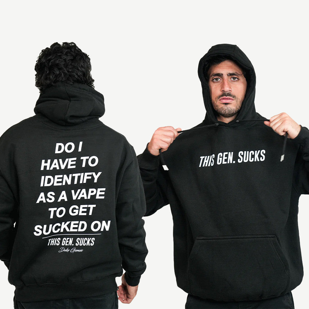 Duke Gomez Merch Identify As A Vape Hoodie Unique Gifts For Husband Duke Gomez Merch Identify As A Vape Hoodie Unique Gifts For Husband