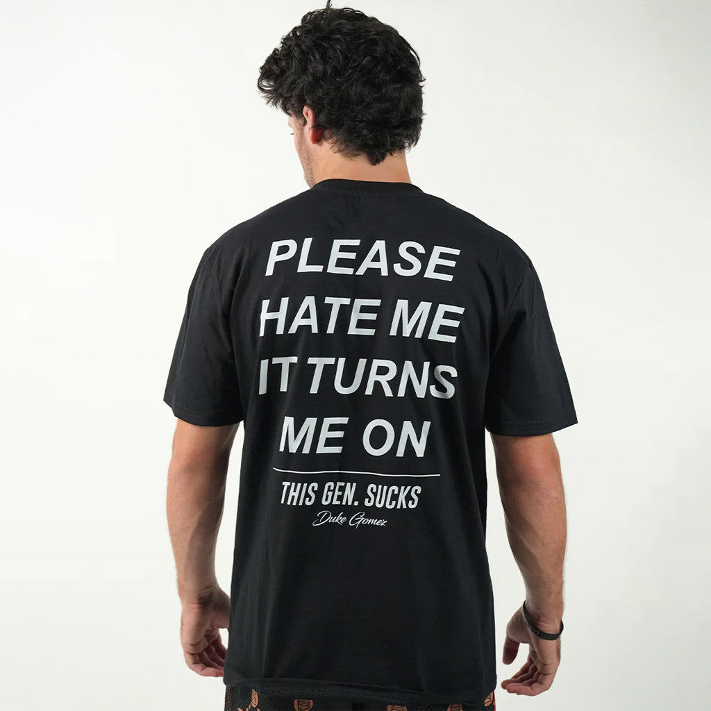 Duke Gomez Merch Please Hate Me It Turns Me On Shirt Gifts For Boyfriend Duke Gomez Merch Please Hate Me It Turns Me On Shirt Gifts For Boyfriend