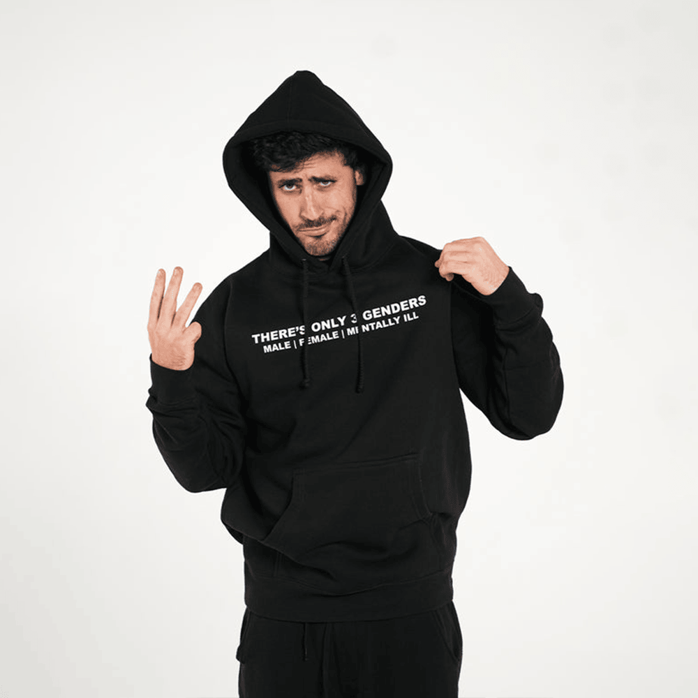 Duke Gomez Merch There's Only 3 Genders Hoodie Dad Gifts For Father's Day 2025