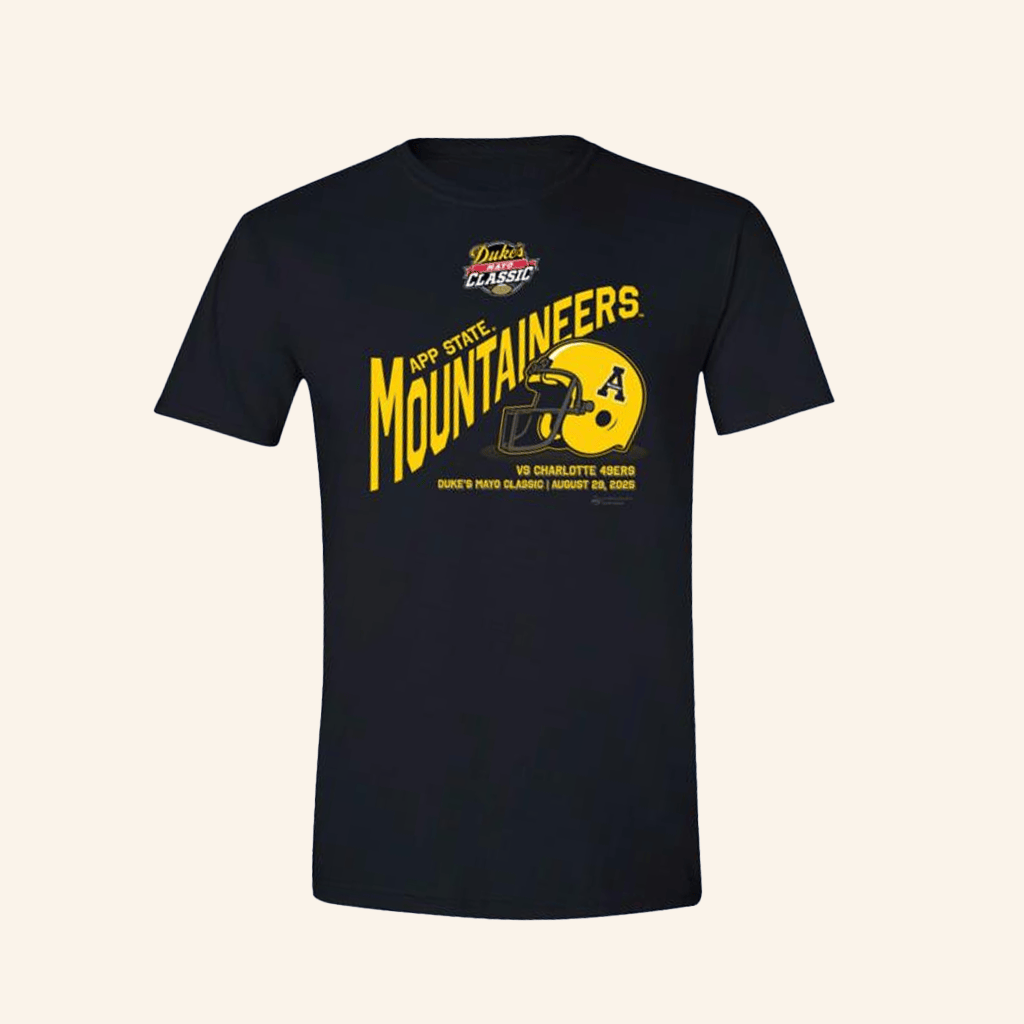 Duke's Mayo Classic Merch 2025 Duke's Mayo Classic App State Black Shirt Him Gifts Duke's Mayo Classic Merch 2025 Duke's Mayo Classic App State Black Shirt Him Gifts