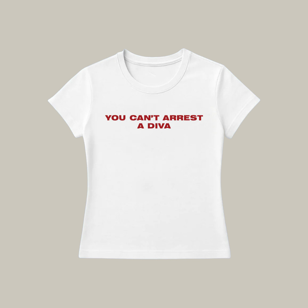 Duncanyounot Merch T-Shirt You Can't Arrest A Diva Duncanyounot Shirt Gifts For Her