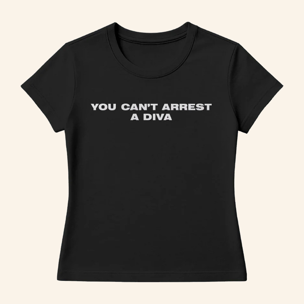 Duncanyounot Merch You Can't Arrest A Diva Baby Tee Gift Ideas For Girlfriend