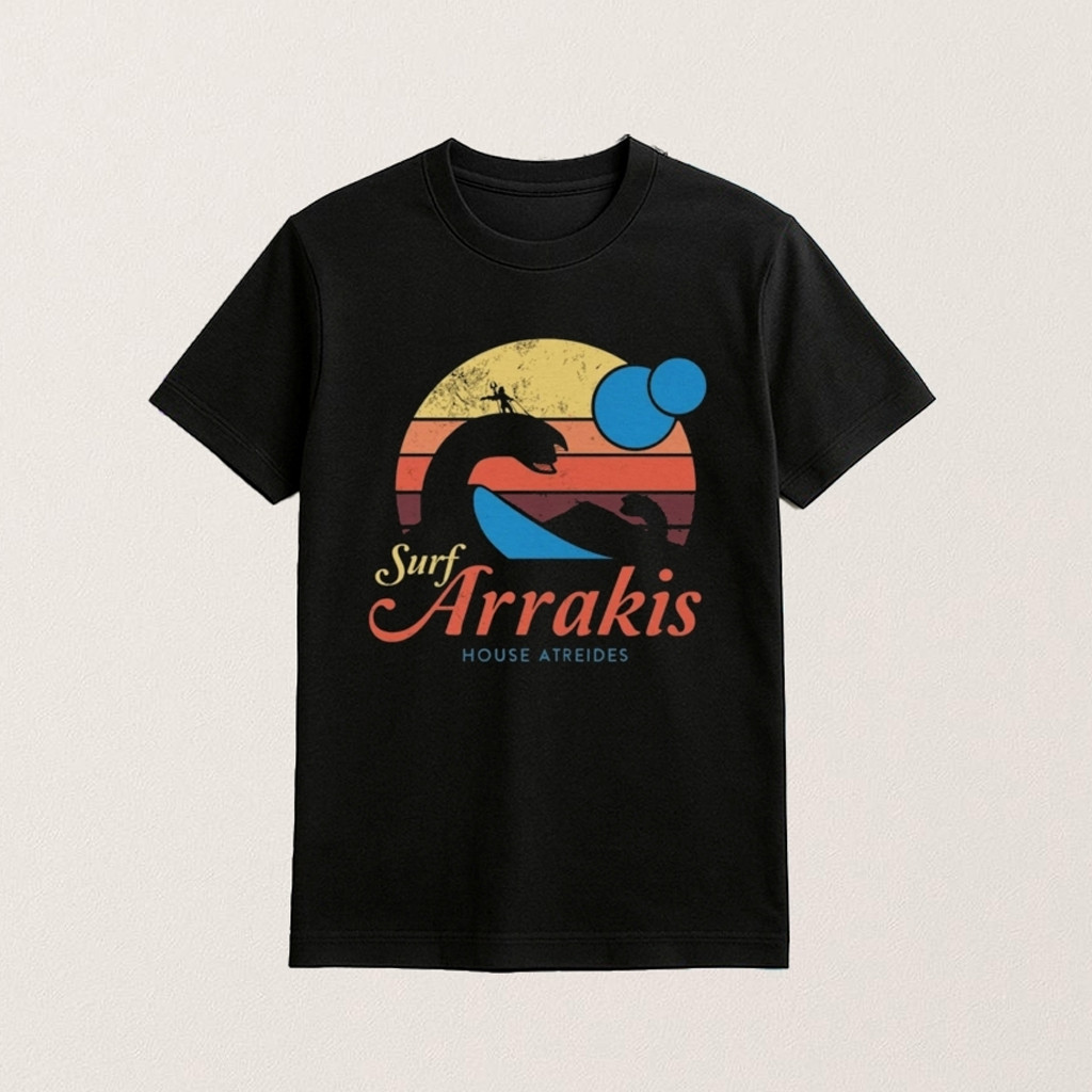 Dune Merch Josh Brolin Surf Arrakis House Atreides Shirt Gifts Ideas For Dad