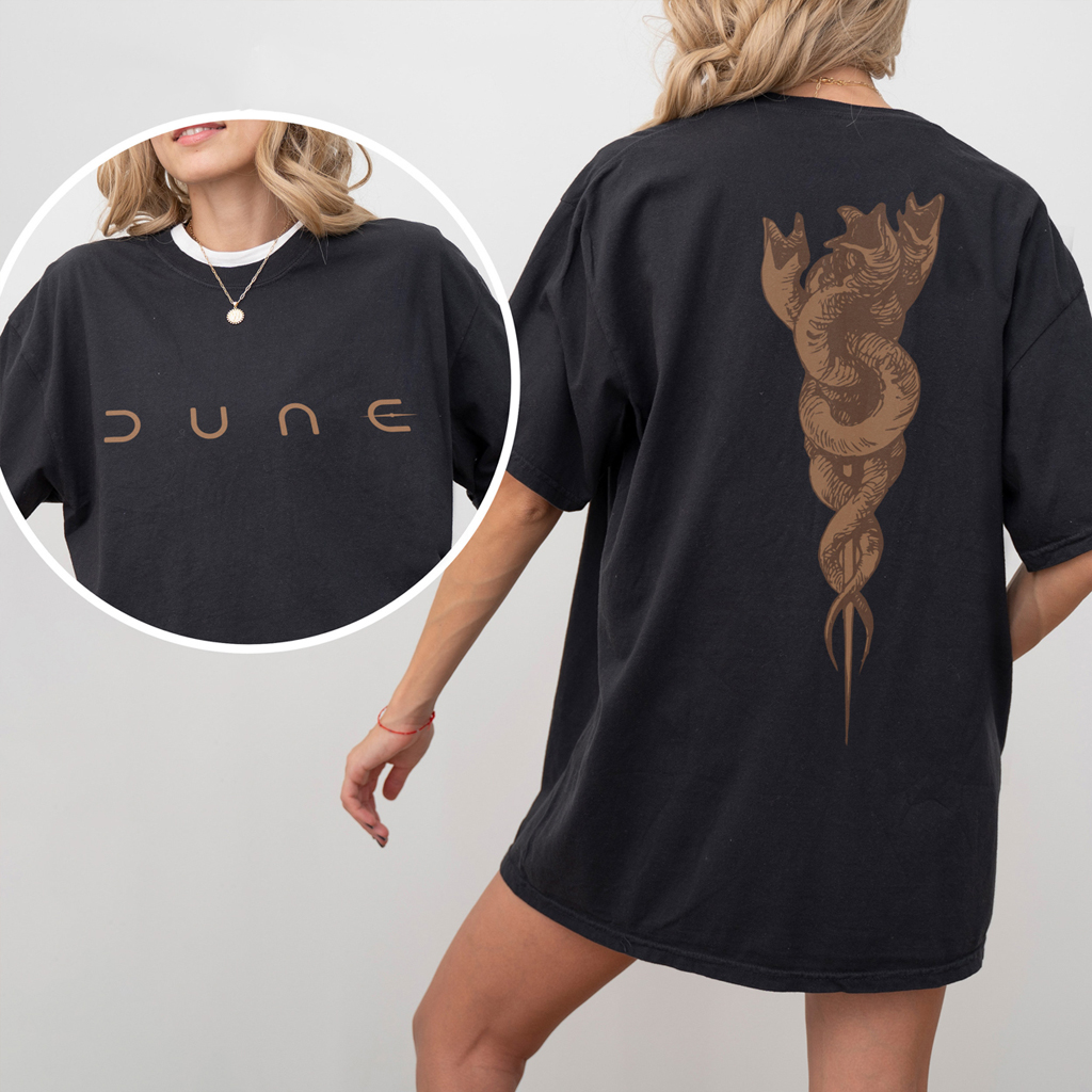 Dune Shai Hulud Sandworm Shirt Dune Movie Merchandise Gifts For Movie Lovers