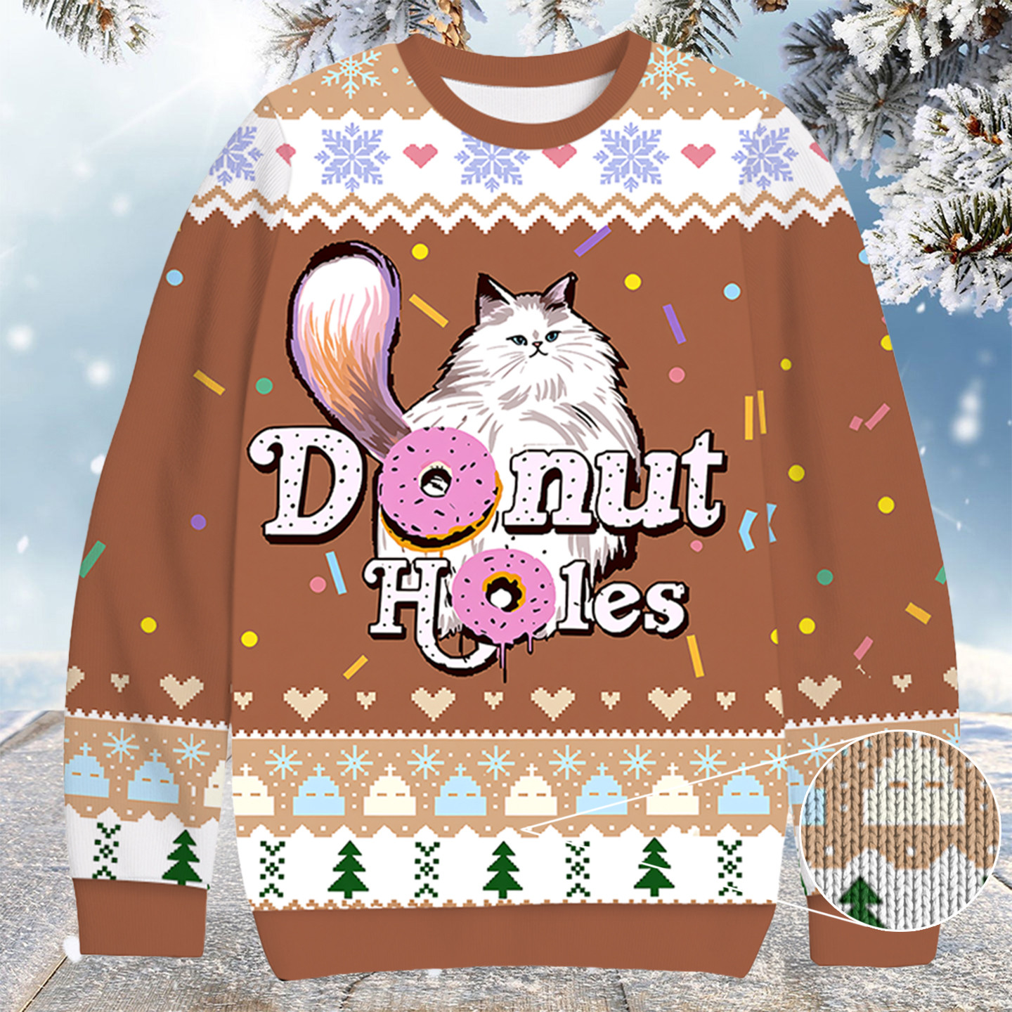 Dungeon Crawler Carl Christmas Ugly Sweater Merry Xmas Clothing Cat Mom Gifts