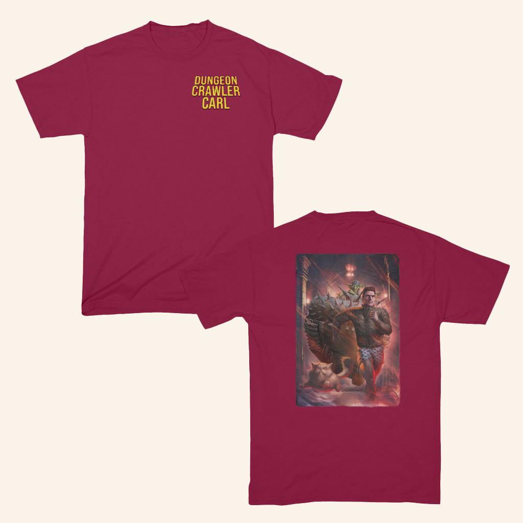 Dungeon Crawler Carl Merch Book 1 Dungeon Crawler Carl No title T-Shirt Gifts For Him 2 Dungeon Crawler Carl Merch Book 1 Dungeon Crawler Carl No title T-Shirt Gifts For Him 2