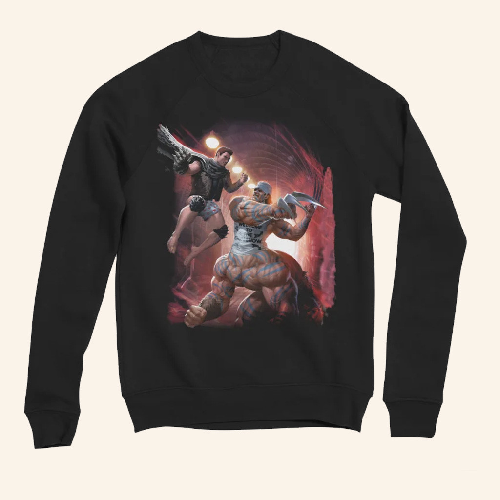 Dungeon Crawler Carl Merch Book 3 The Dungeon Anarchists Cookbook No Title Sweatshirt