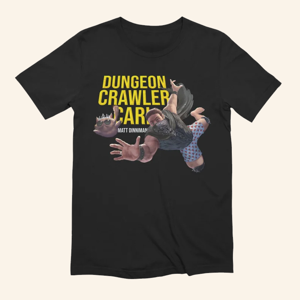 Dungeon Crawler Carl Merch Carl And Donut Falling T-Shirt Gifts For Brother Dungeon Crawler Carl Merch Carl And Donut Falling T-Shirt Gifts For Brother