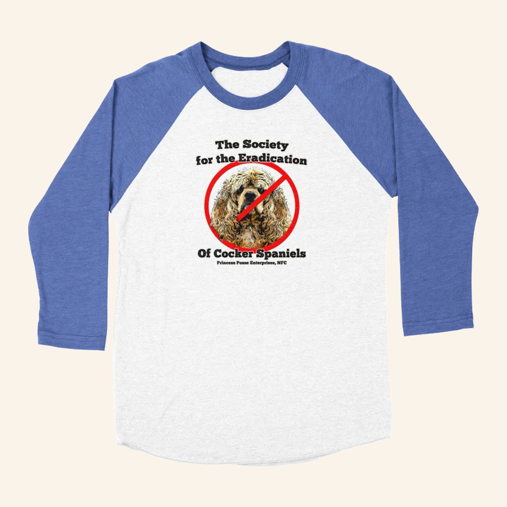 Dungeon Crawler Carl Merch Cocker Spaniel Raglan T-Shirt Gift Ideas For Husband Dungeon Crawler Carl Merch Cocker Spaniel Raglan T-Shirt Gift Ideas For Husband