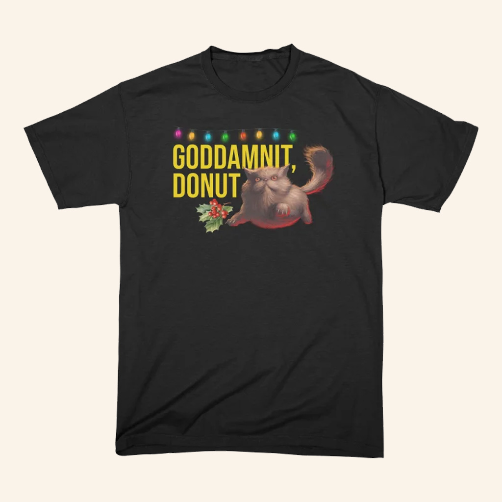 Dungeon Crawler Carl Merch Donut Holiday T-Shirt Christmas Gifts For Sister