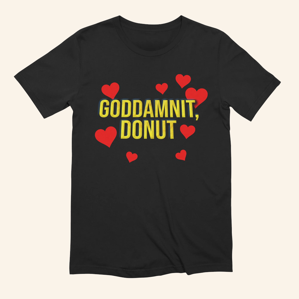 Dungeon Crawler Carl Merch Goddamnit Donut T-Shirt Birthday Present For Her Dungeon Crawler Carl Merch Goddamnit Donut T-Shirt Birthday Present For Her