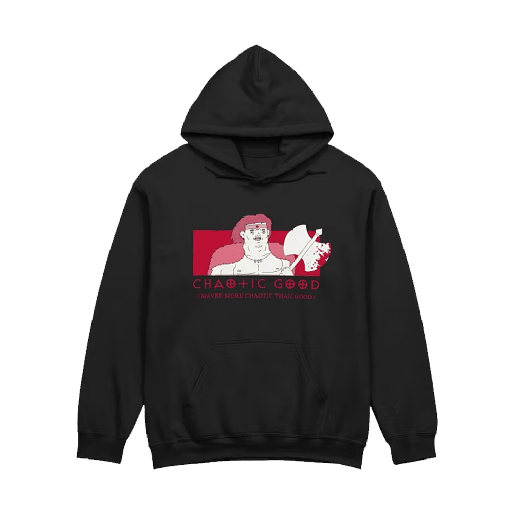 Dungeon Soup Merch Chaotic Good Barbarian Hoodie Good Father's Day Presents Dungeon Soup Merch Chaotic Good Barbarian Hoodie Good Father's Day Presents