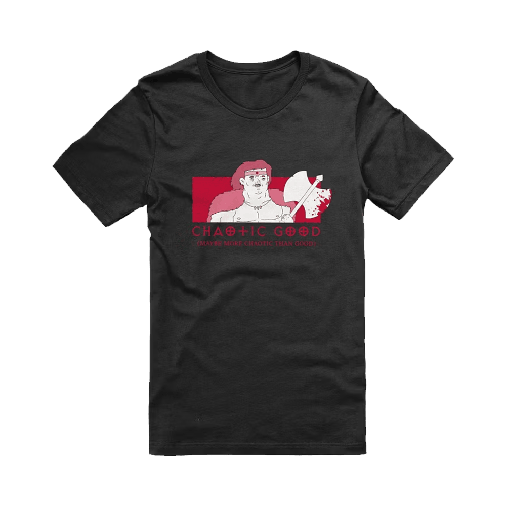 Dungeon Soup Merch Chaotic Good Barbarian T-Shirt Good Father's Day Presents Dungeon Soup Merch Chaotic Good Barbarian T-Shirt Good Father's Day Presents