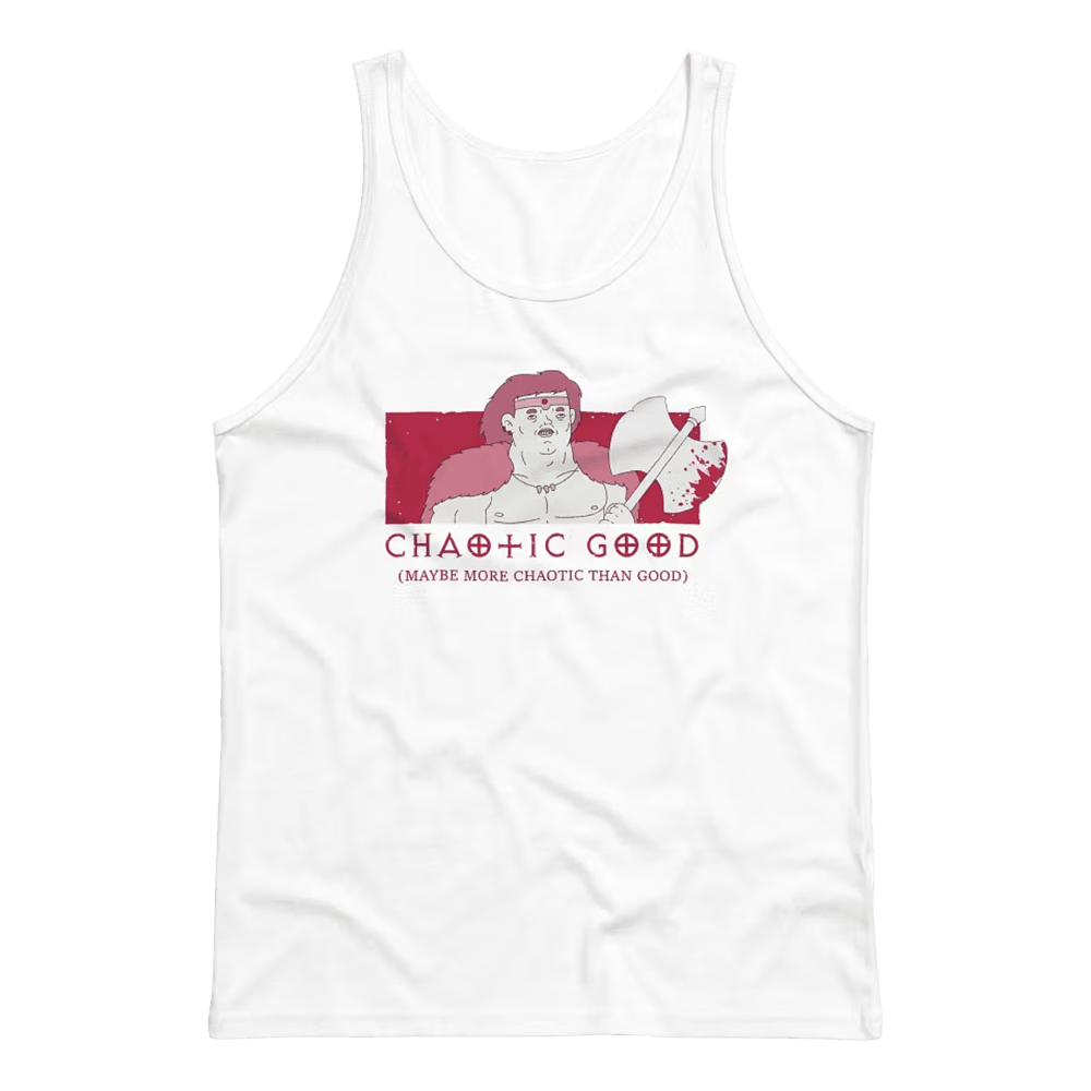 Dungeon Soup Merch Chaotic Good Barbarian Tank Top Gifts For Girlfriend