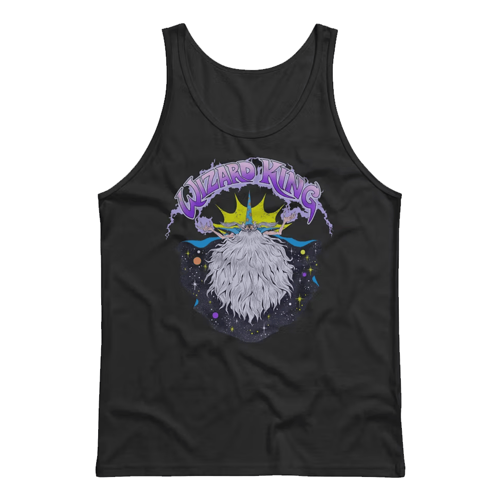 Dungeon Soup Merch Dark Fantasy Wizard King Tank Top Gifts For Father's Day From Son Dungeon Soup Merch Dark Fantasy Wizard King Tank Top Gifts For Father's Day From Son