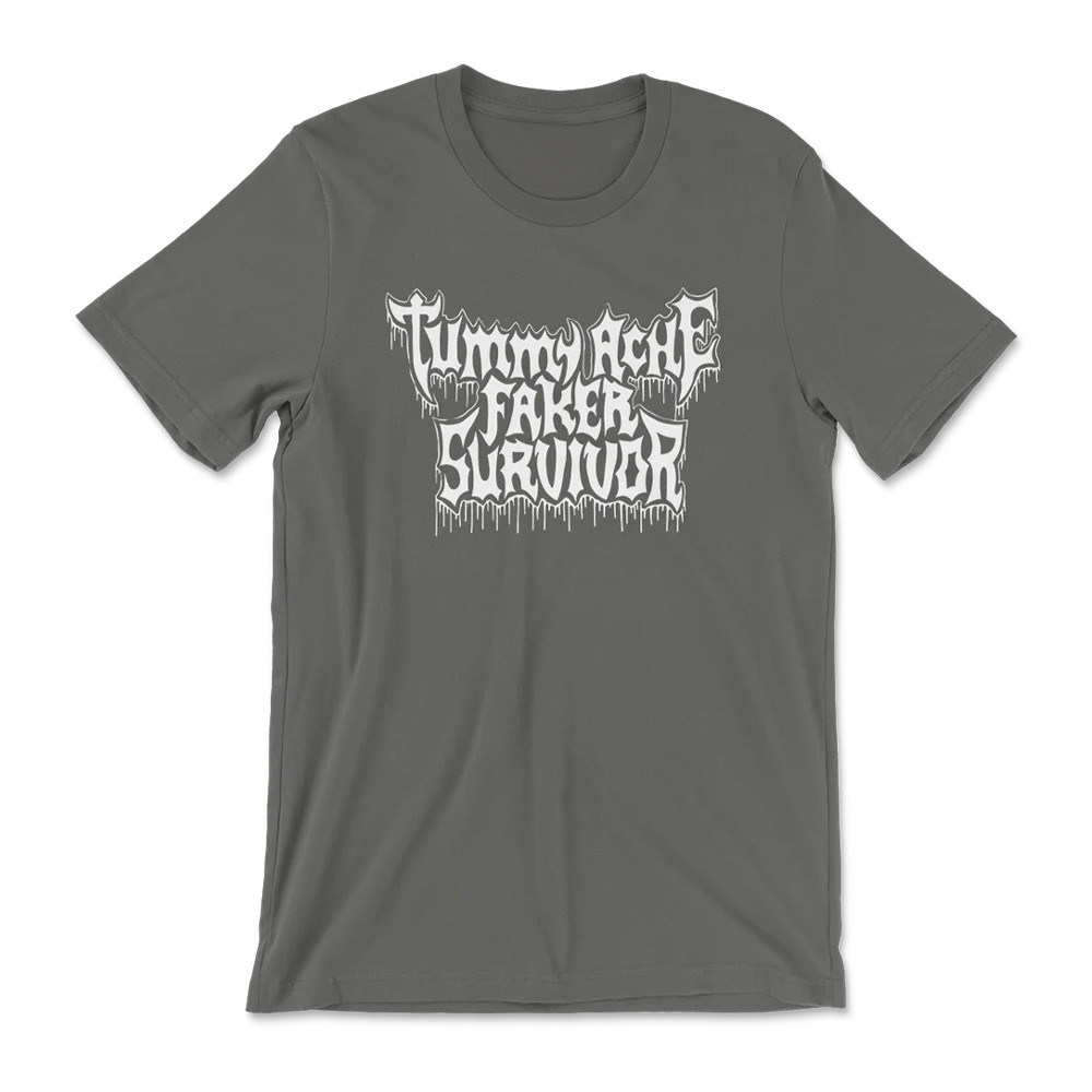 Dungeons And Daddies Merch T-Shirt Tummy Ache Faker Survivor Dungeonsanddaddies Merch