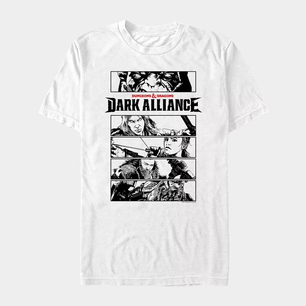 Dungeons And Dragons Dark Alliance Panels T-Shirt Cool Gifts For Him