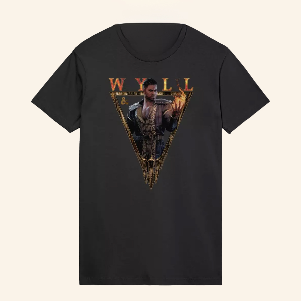 Dungeons And Dragons Merch Baldurs Gate III Wyll T-Shirt Gifts Ideas For Game Lovers Dungeons And Dragons Merch Baldurs Gate III Wyll T-Shirt Gifts Ideas For Game Lovers