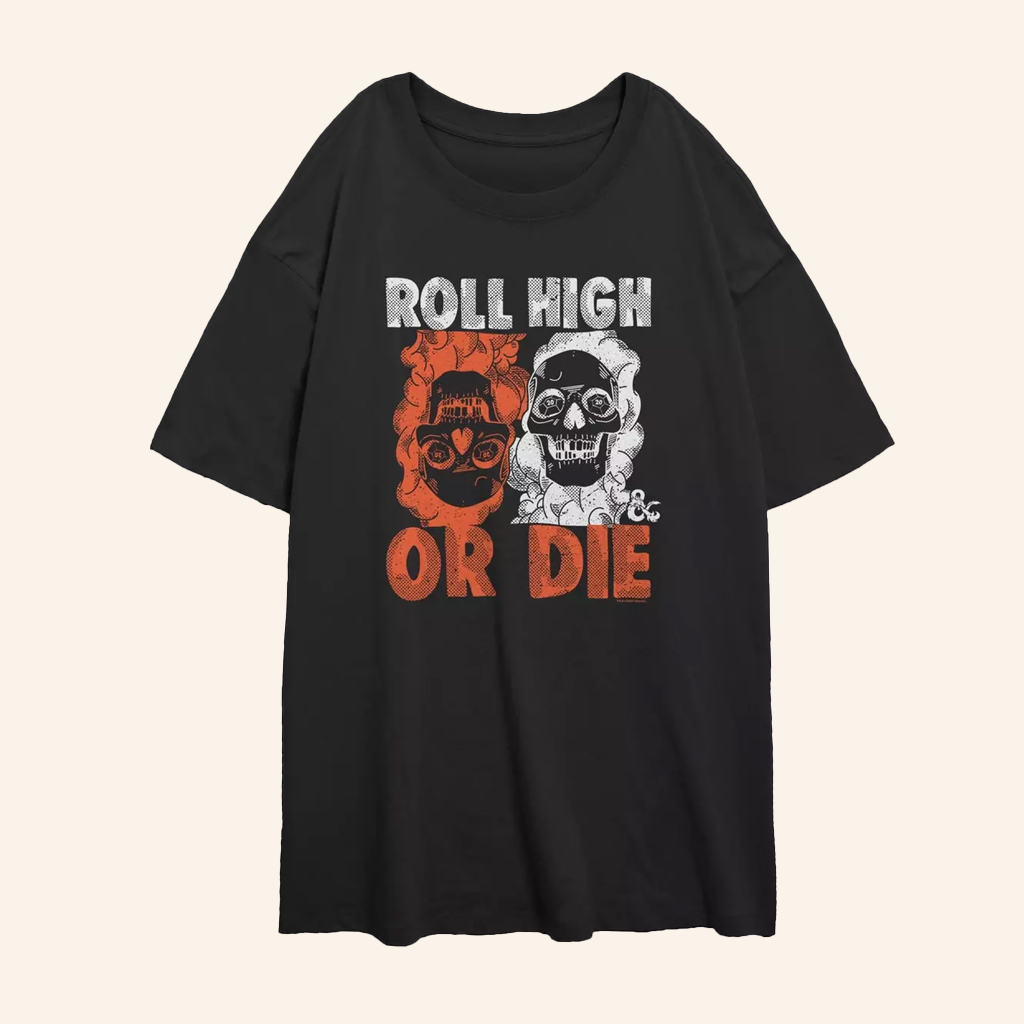 Dungeons And Dragons Merch Roll High Or Die T-Shirt Gifts Ideas For Besties