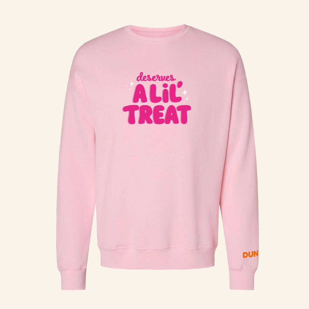 Dunkin Runs On Merch Deserves A Lil Treat Sweatshirt Christmas Gift Ideas For Wife Dunkin Runs On Merch Deserves A Lil Treat Sweatshirt Christmas Gift Ideas For Wife