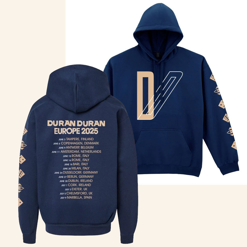 Duran Duran Merch Euro 2025 Tour Hoodie Music Gift Ideas For Guys Duran Duran Merch Euro 2025 Tour Hoodie Music Gift Ideas For Guys