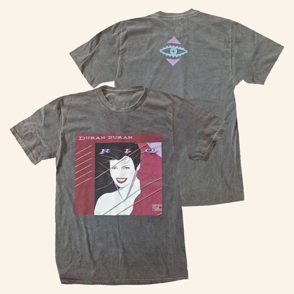Duran Duran Merch Rio Album Cover T-Shirt Presents For Music Lovers