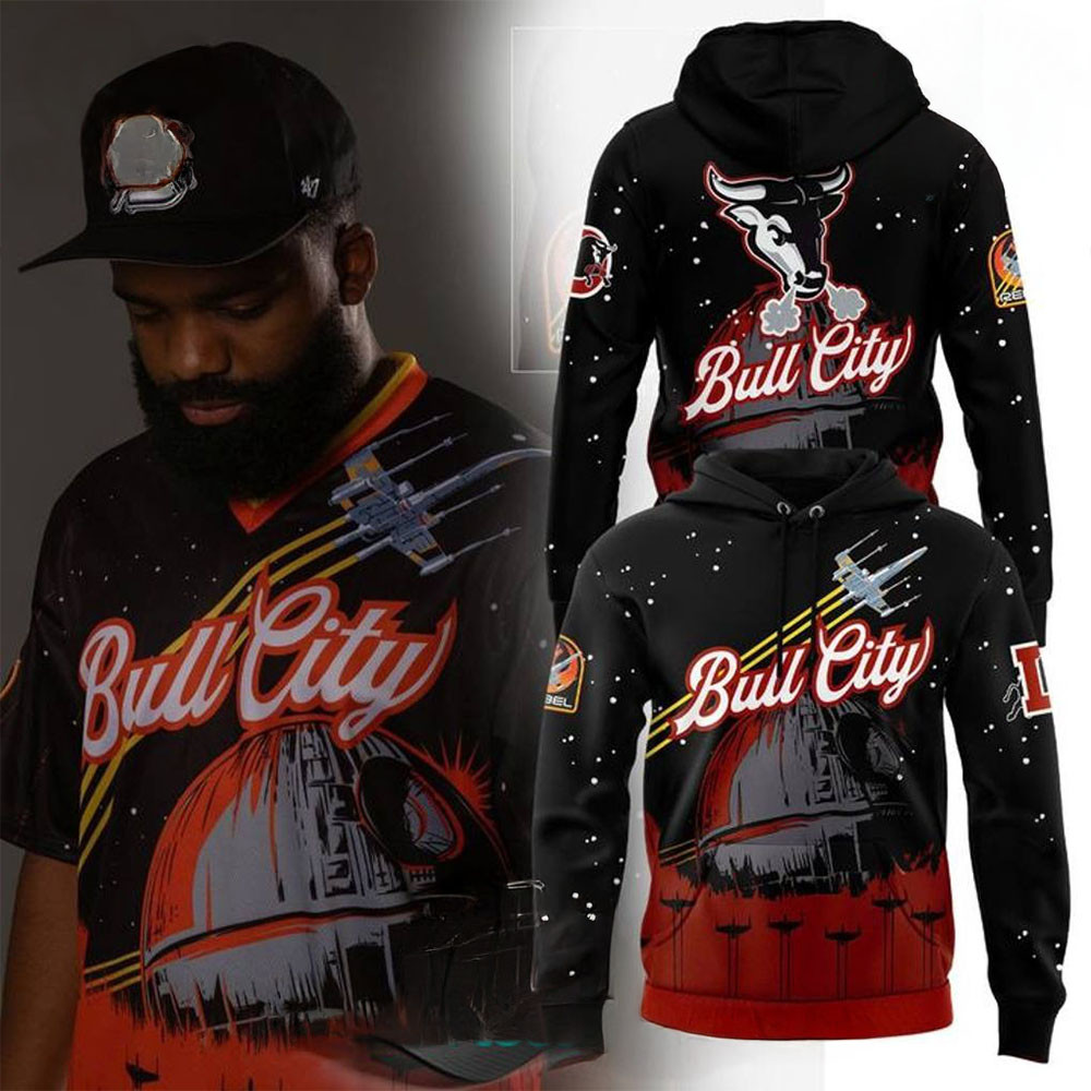 Durham Bulls x Star Wars œBull City Special Hoodie Baseball Team Gift Ideas