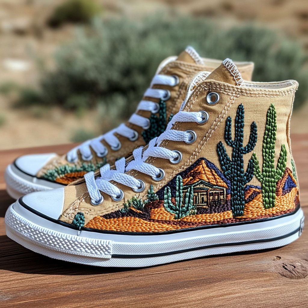 Dustland Walkers Canvas High Tops Fall Merch Choice