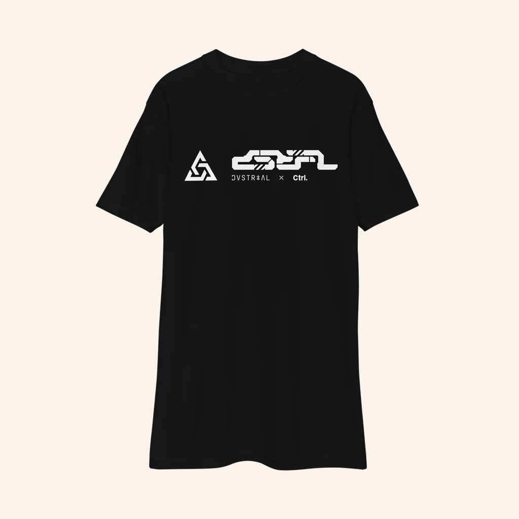 Dustrial Merch Dustrial X Ctrl Black T-Shirt Christmas Gift Ideas For Men Dustrial Merch Dustrial X Ctrl Black T-Shirt Christmas Gift Ideas For Men