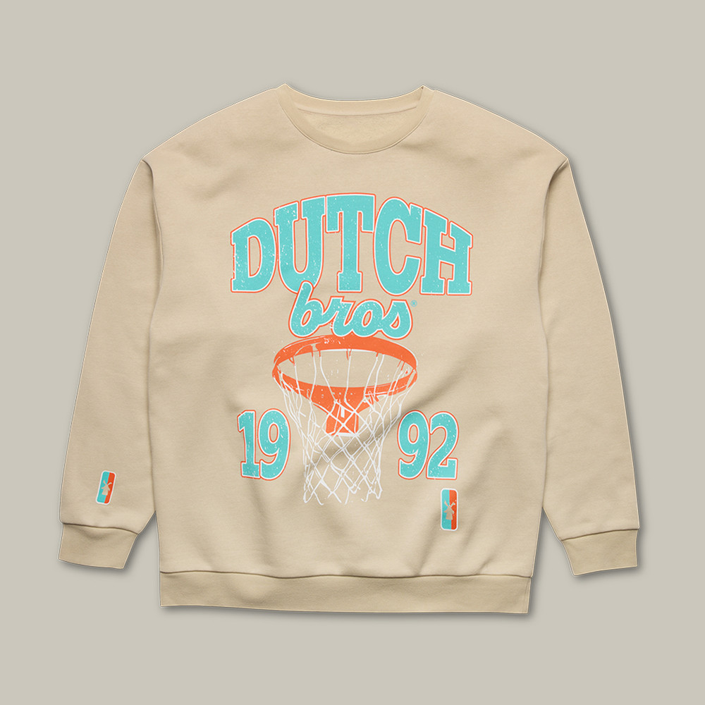 Dutch Bros Basketball Est 1992 Sweatshirt Dutch Bros Apparel Present For Father's Day