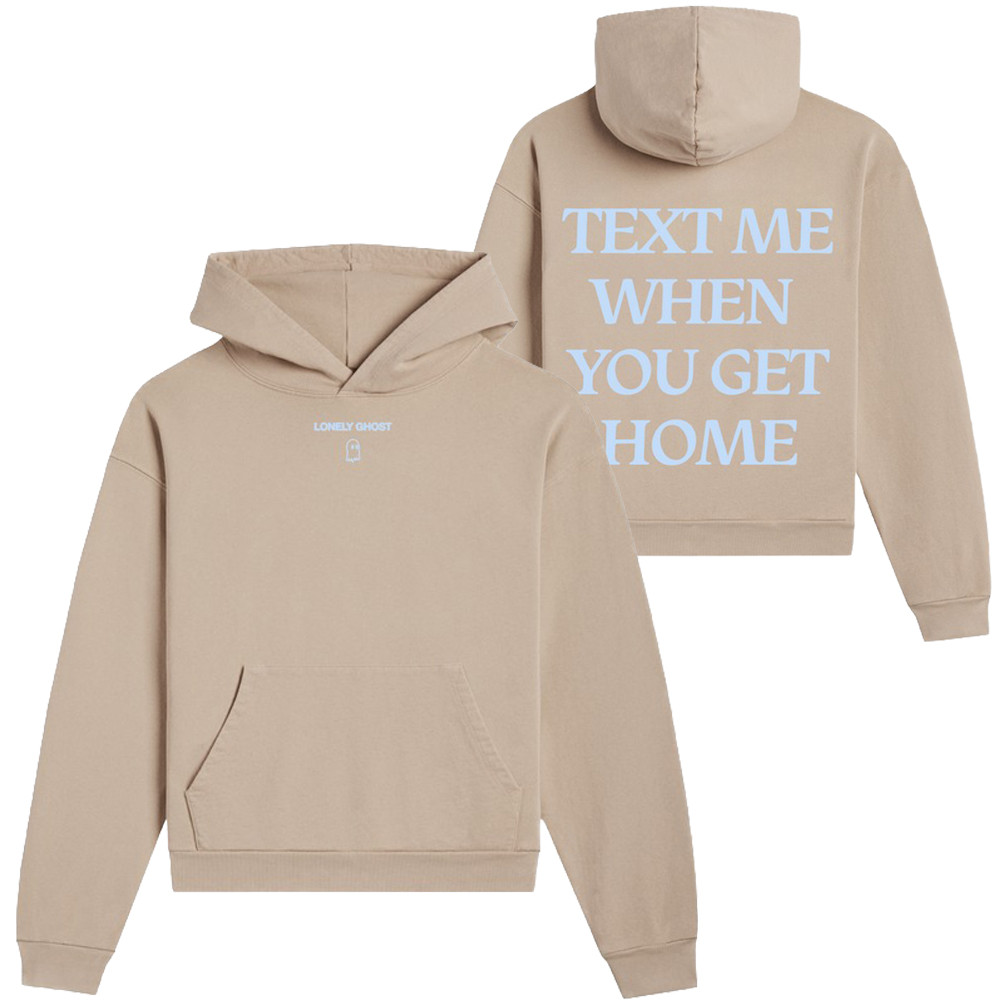 Dutch Bros Lonely Ghost Merch Hoodie Text Me When You Get Home Apparel Streetwear Presents