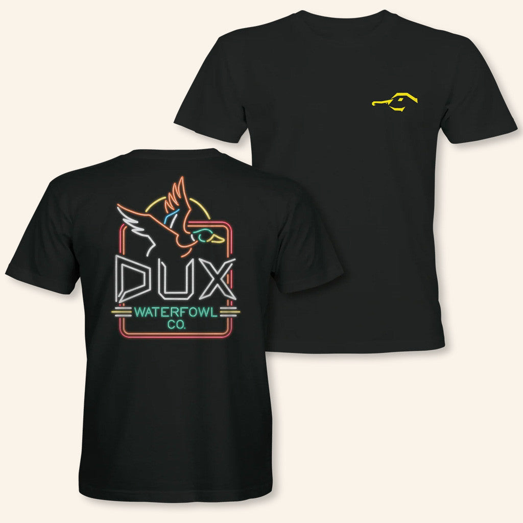 Duxbux Merch Dux Neon Sign T-Shirt Gift Ideas For Boyfriend Duxbux Merch Dux Neon Sign T-Shirt Gift Ideas For Boyfriend