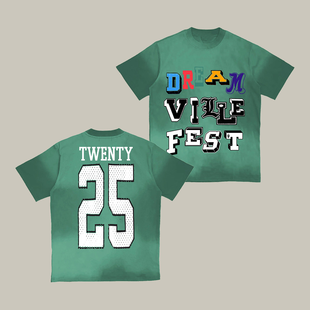 DV 25 Varsity Letters Dreamville Festival 2025 T-Shirt Music Clothes Dreamville Festival Fan Gift