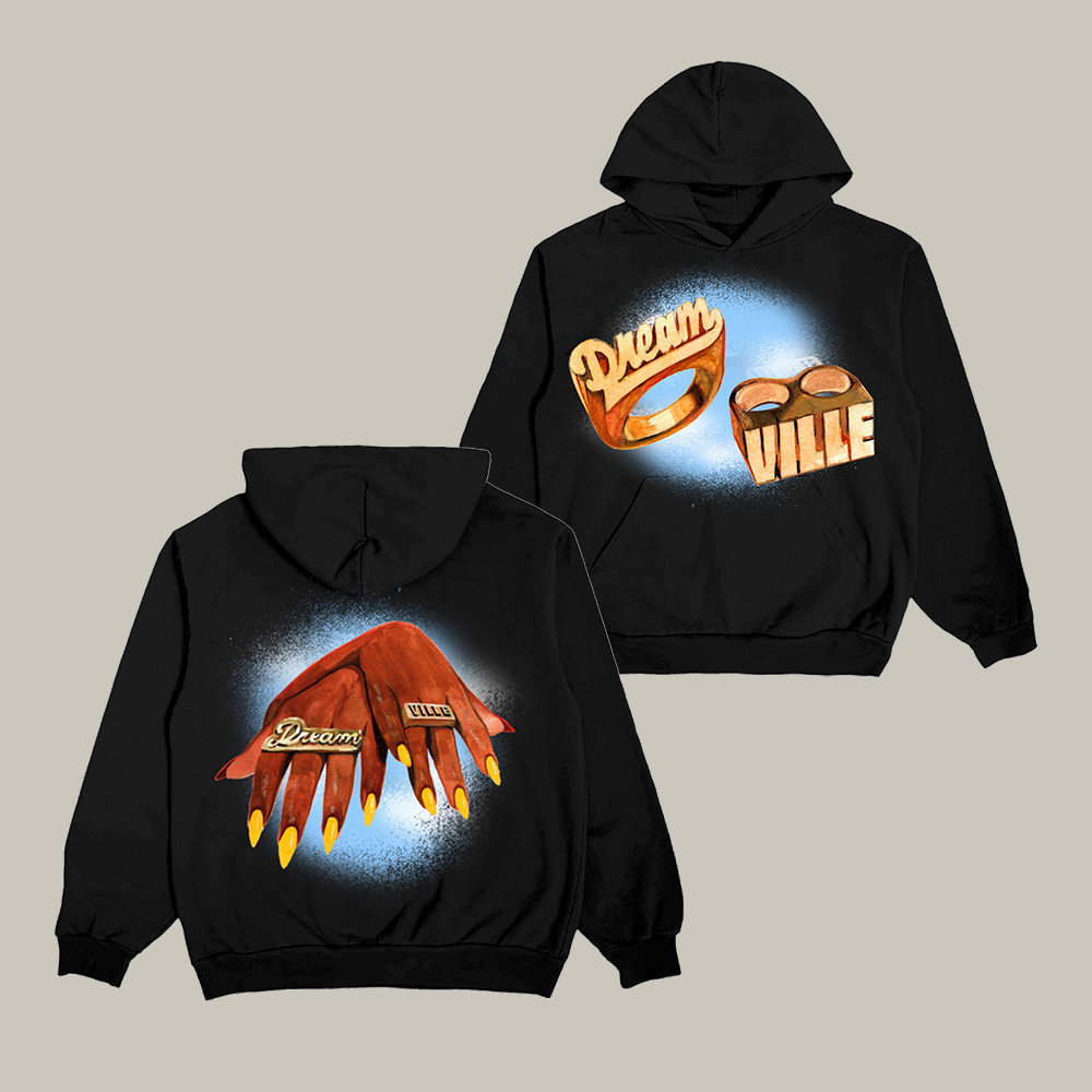 DV Rings Dreamville Festival Hoodie Dreamville Festival Hooded Sweatshirt Hip Hop Lover Gift