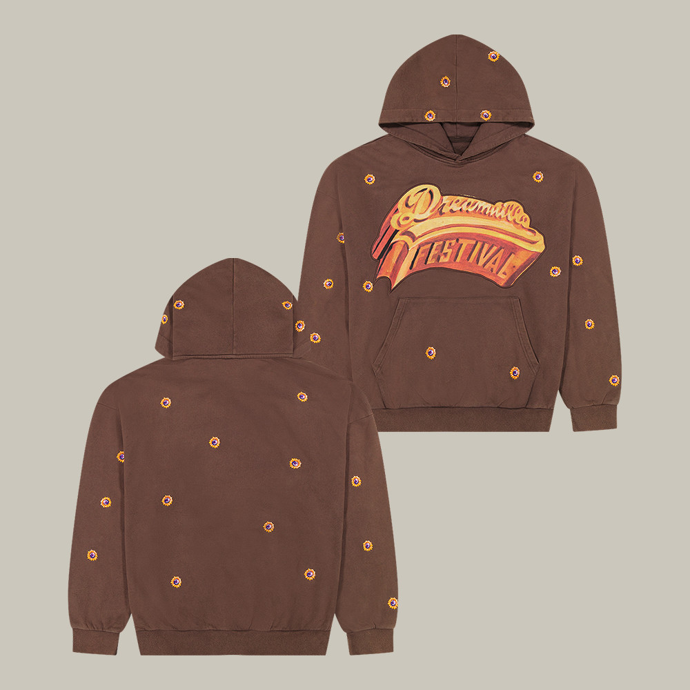 DV Sunflowers Dreamville Festival 2025 Hoodie Festival Souvenir Apparel Fan Gift For Him