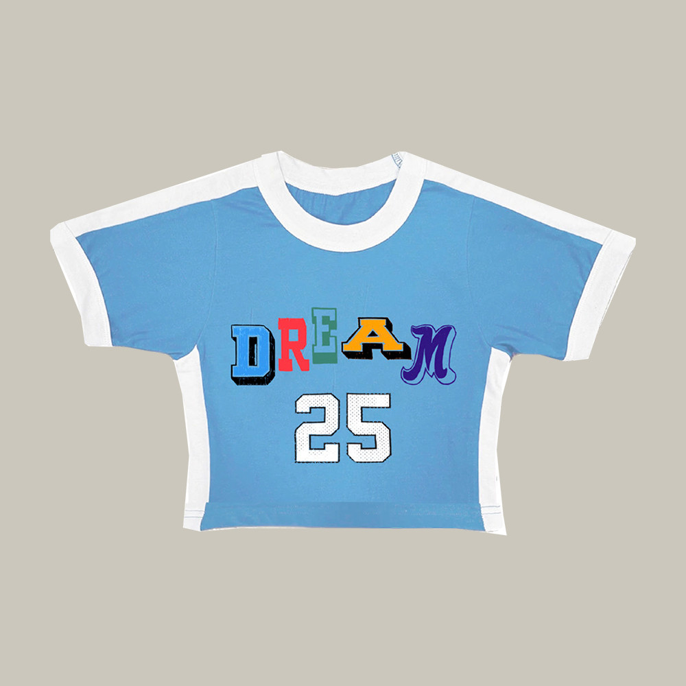 DV Varsity Letters Dreamville Festival 2025 Crop Top Music Concert Tee Fan Gift For Wife