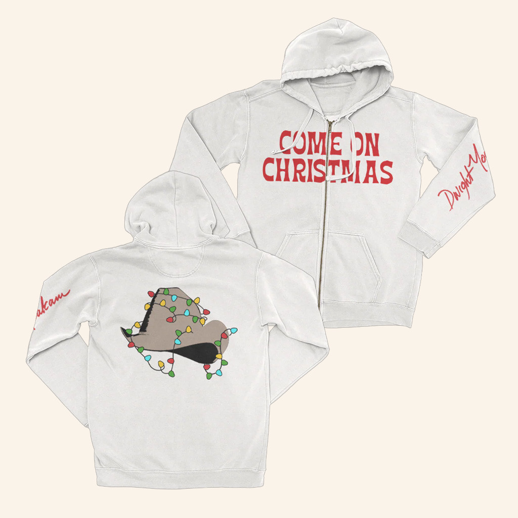 Dwight Yoakam Merch Come On Christmas Zip Hoodie Xmas Gifts For Him Dwight Yoakam Merch Come On Christmas Zip Hoodie Xmas Gifts For Him