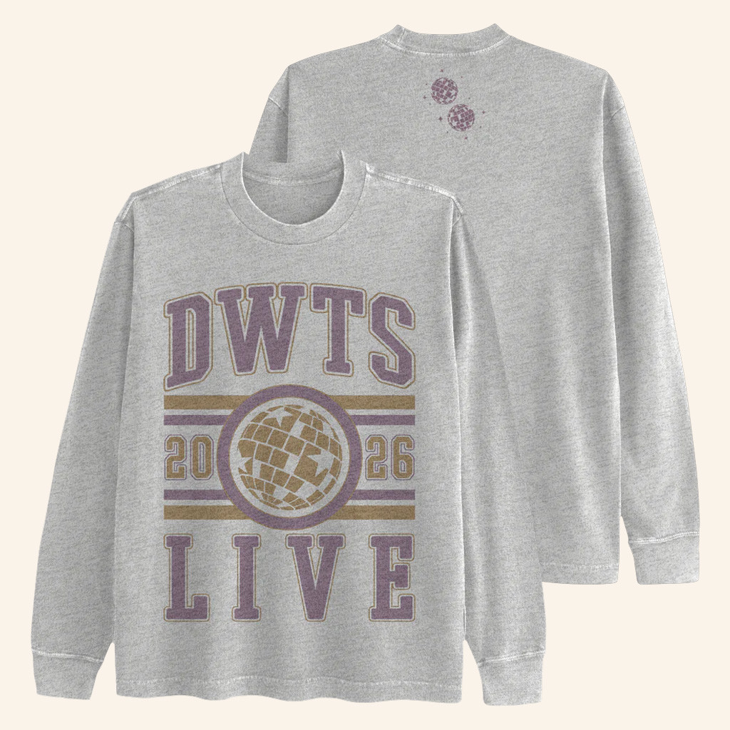DWTS Merch Dancing With The Stars Live Long Sleeve Shirt Unique Gifts For Fans